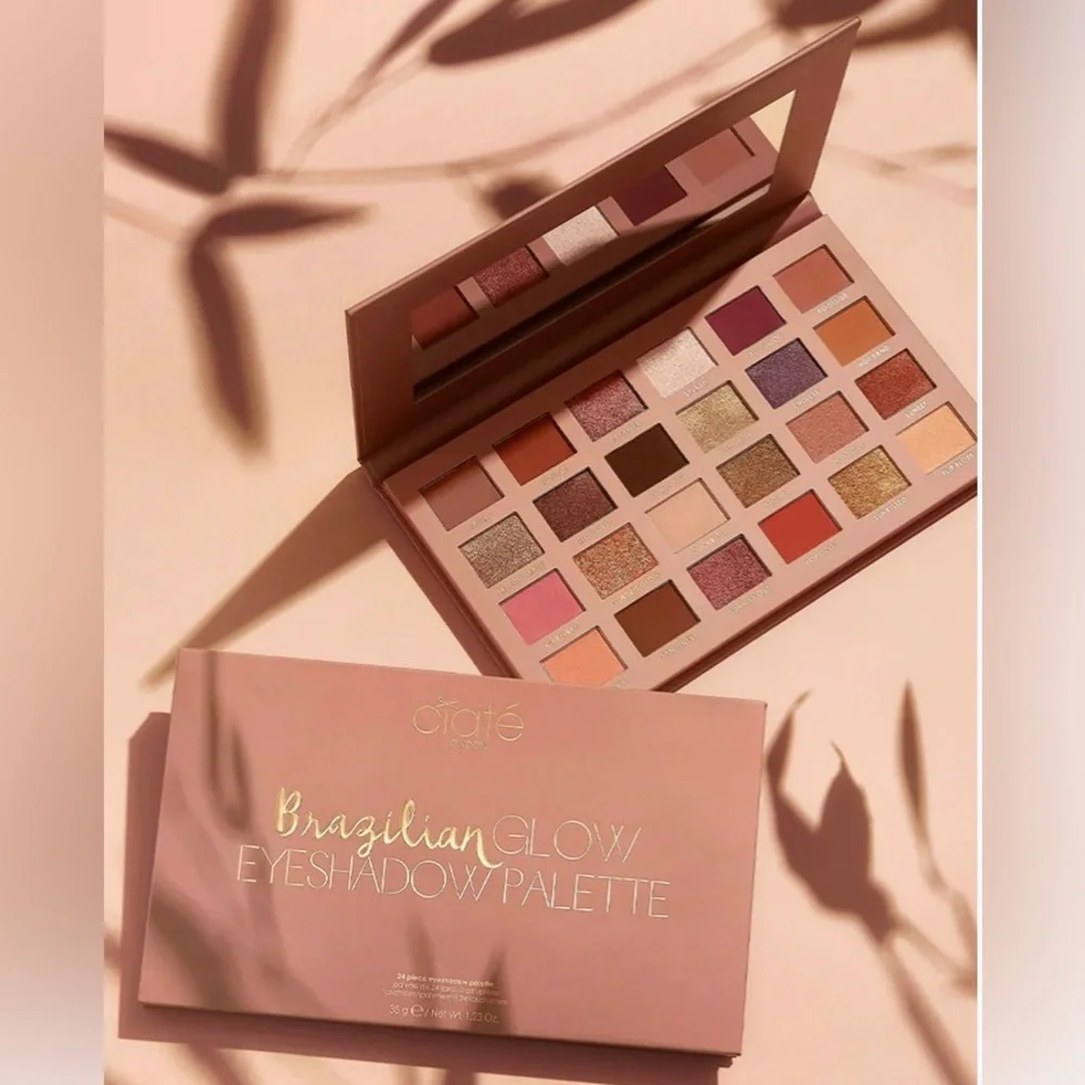 Ciaté London Brazilian Glow XL Eyeshadow Palette NIB – 24 Shades Warm & Shimmer